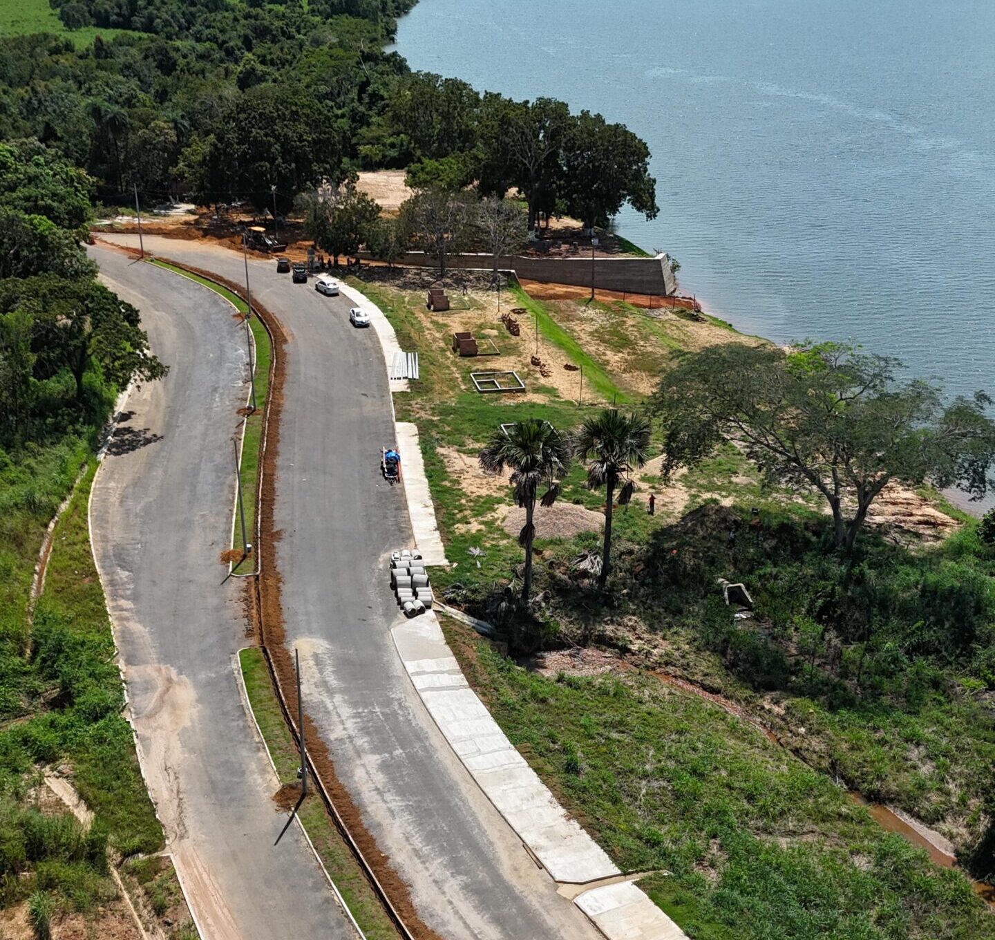 Prefeitura retoma obras da orla de Brejinho de Nazaré com entrega prevista para junho